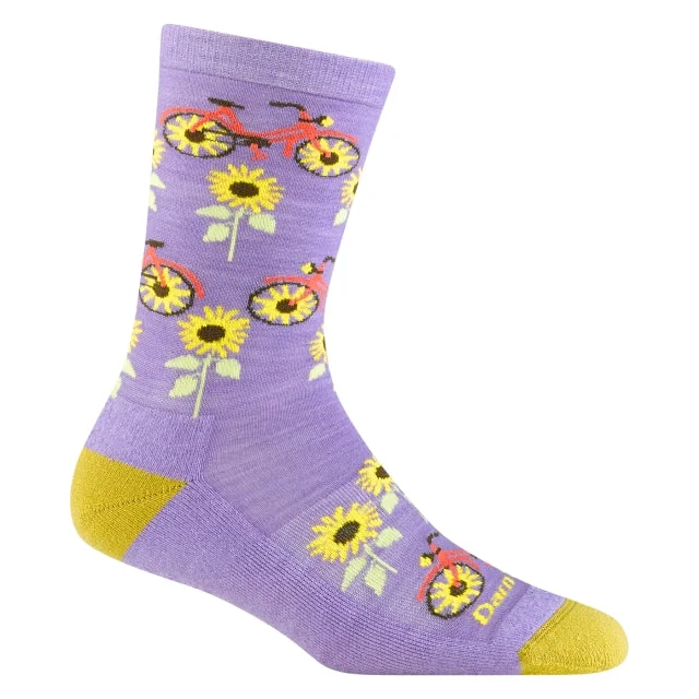 Lightweight linen socks-Women's Sun Pedal Crew Lightweight with Cushion