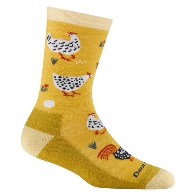 Natural hemp socks-Mother Clucker Crew Lightweight with Cushion