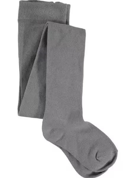 Fuzzy lounge socks-Bonds Comfy School Tight - Grey