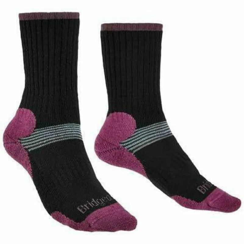 Breathable wool crew-Bridgedale Womens Cross Country Merino Crew Ski Socks