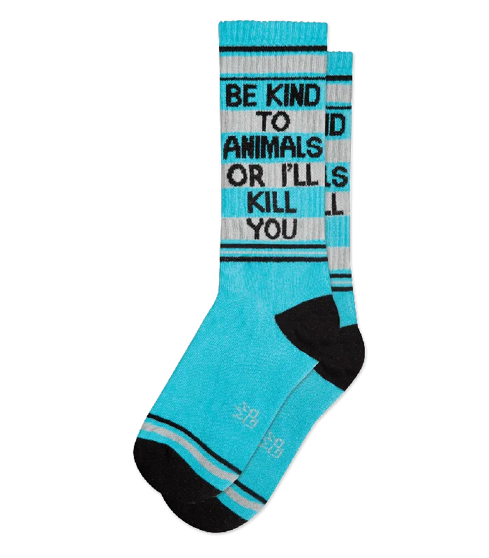 Modern polka socks-Be Kind to Animals Socks from Gumball Poodle