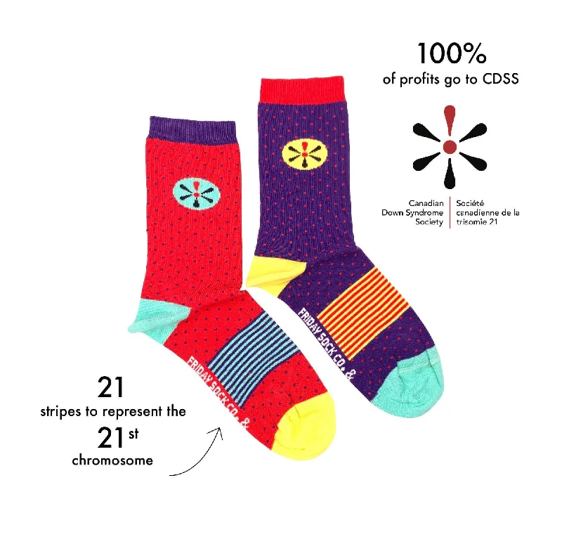 Colorful running socks-CDSS Fundraiser Mismatched Socks