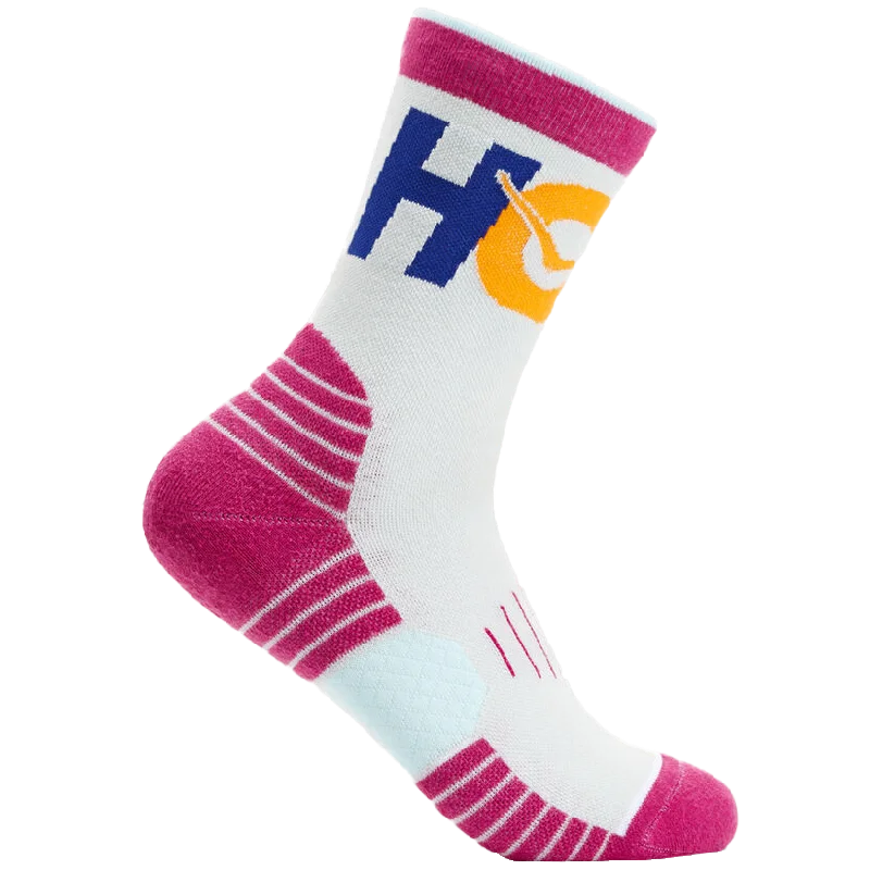 Colorful cozy socks-Men's Crew Run Sock - St(ART)