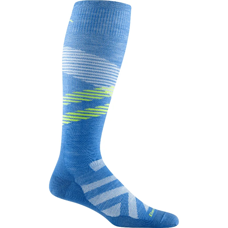 Playful cozy socks-Darn Tough Mens Pennant RFL Over-the-Calf Ultra-Lightweight Ski & Snowboard Socks - Clearance