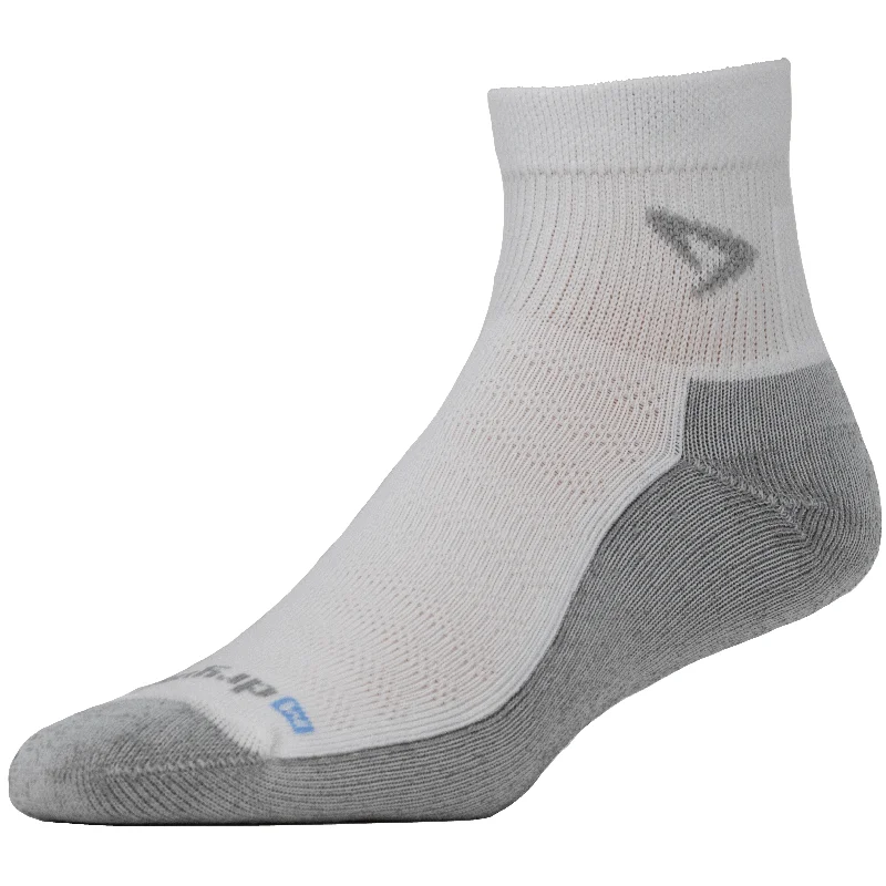 Striped cotton socks-Drymax Sport 1/4 Crew Socks