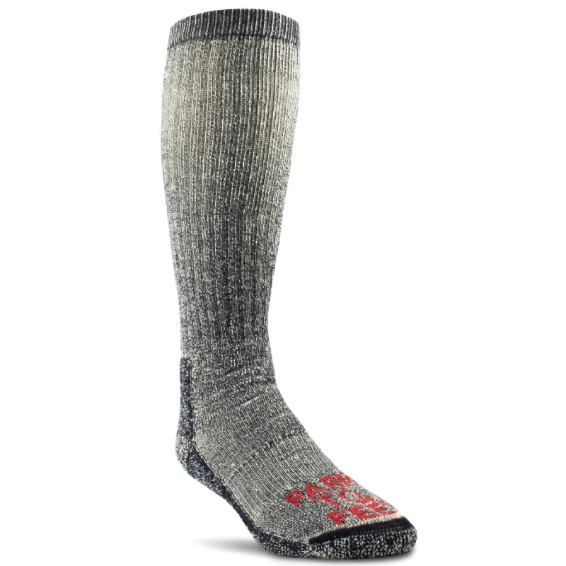 Athletic mesh socks-Farm to Feet Cedar Falls Heavyweight Wader OTC Socks