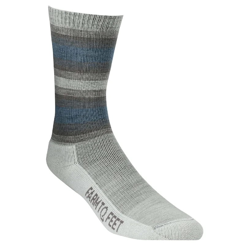 Athletic mesh socks-Farm to Feet Womens Princeton Crew Socks