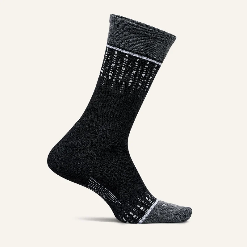 Modern funky socks-Feetures Womens Everyday Max Cushion Twinkle Crew Socks