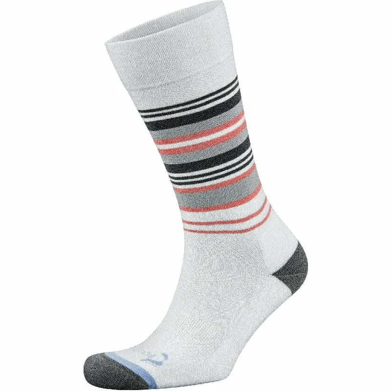 Elegant knit socks-Foot Zen by Balega Womens Fashion Stripes Crew Socks