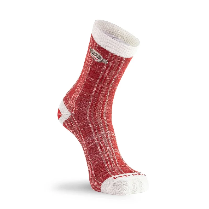 Soft merino crew-Fox River Monkey Plaid Ultra-Lightweight Crew Socks