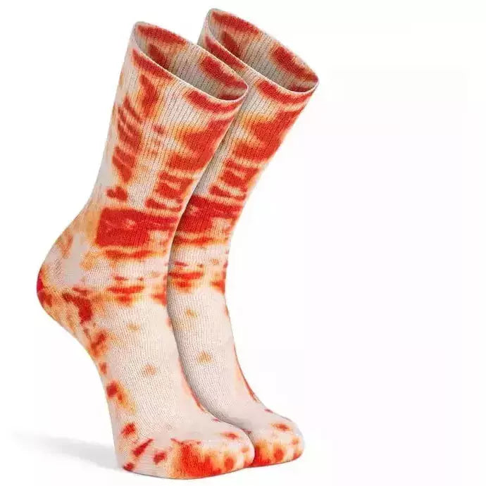 Athletic cozy socks-Fox River Tie Dye Rockford Red Heel Lightweight Crew 2-Pack Socks