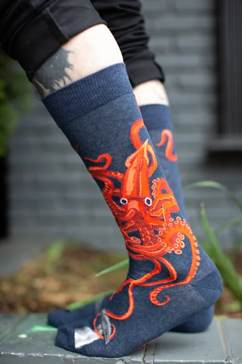 Minimalist running socks-Giant Squid Crew