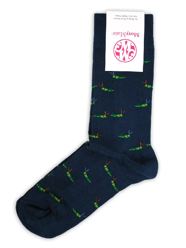 Thermal crew socks-Grasshoppers (Denim)