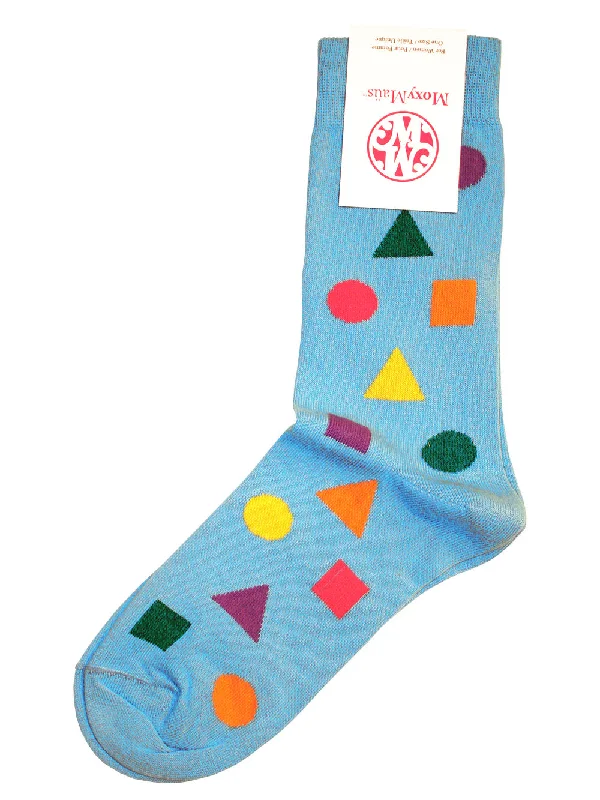 Elegant knit socks-Harmony (Light Blue)