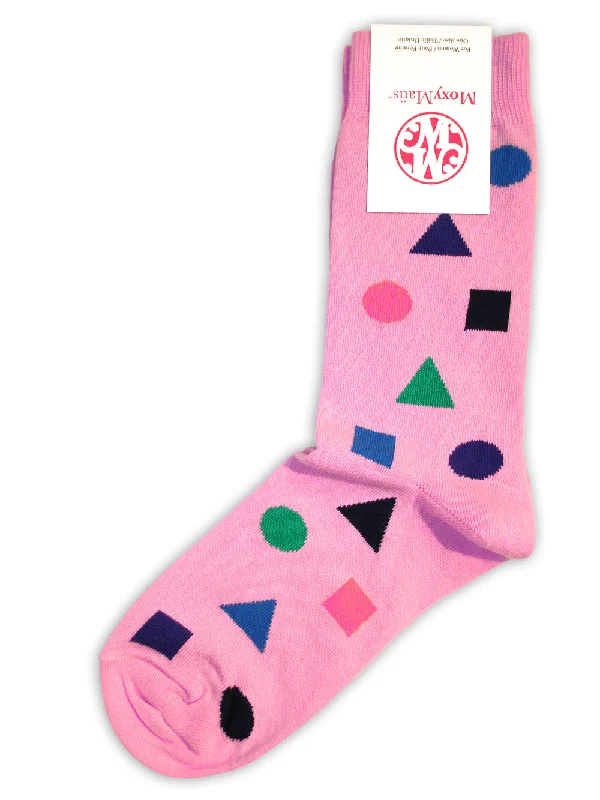 Lightweight striped socks-Harmony (pink)