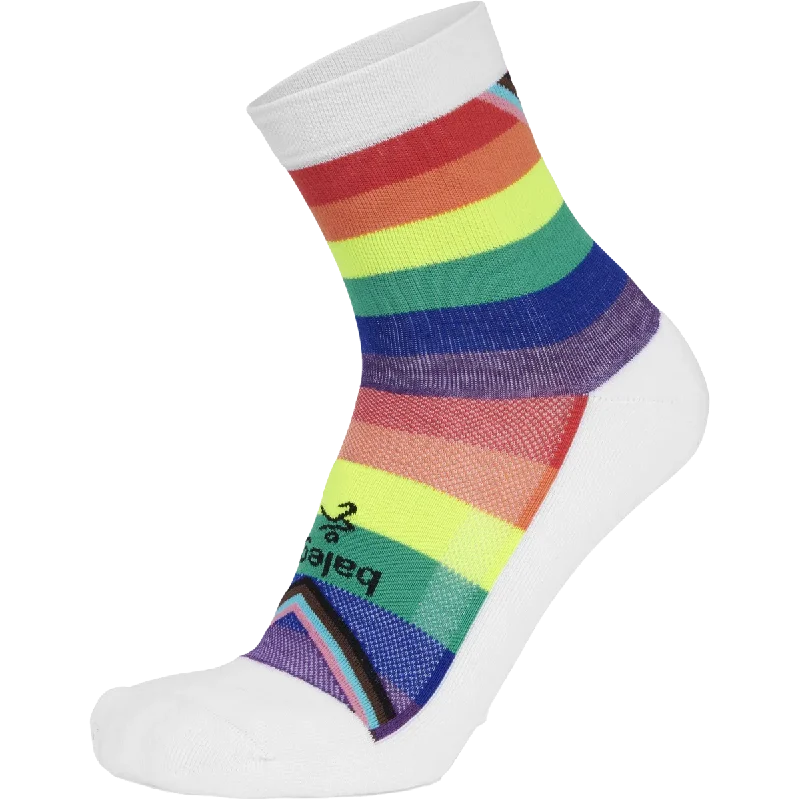 Cozy holiday socks-Hidden Comfort Pride Mini Crew