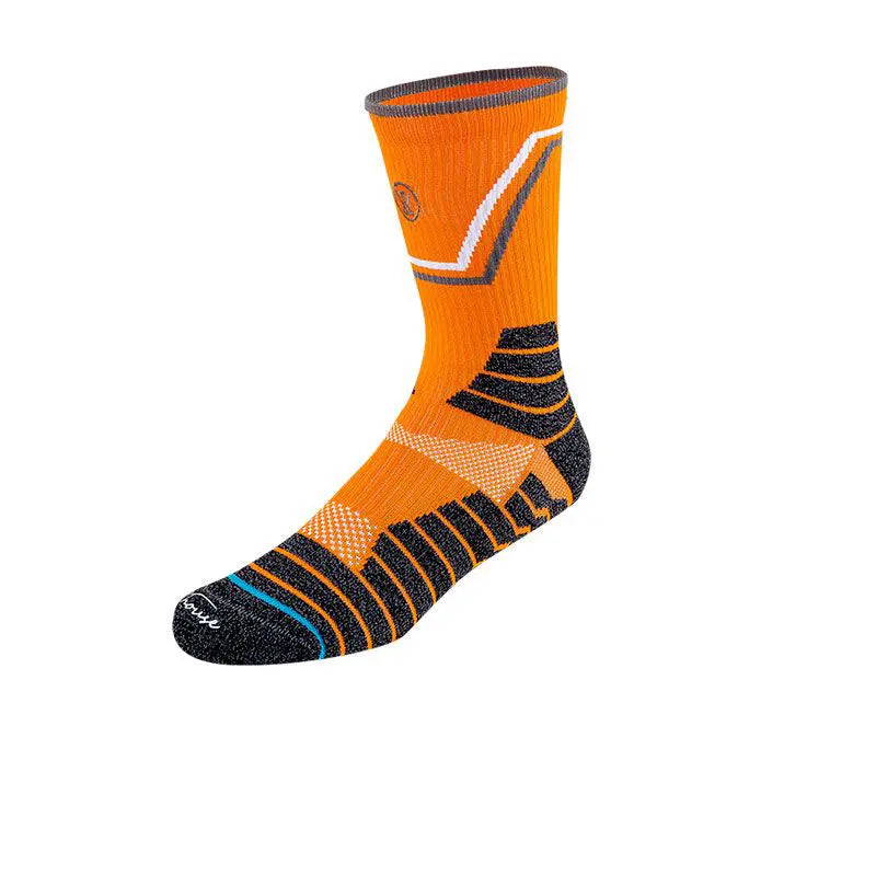 Performance striped socks-BADMINTON SOCKS