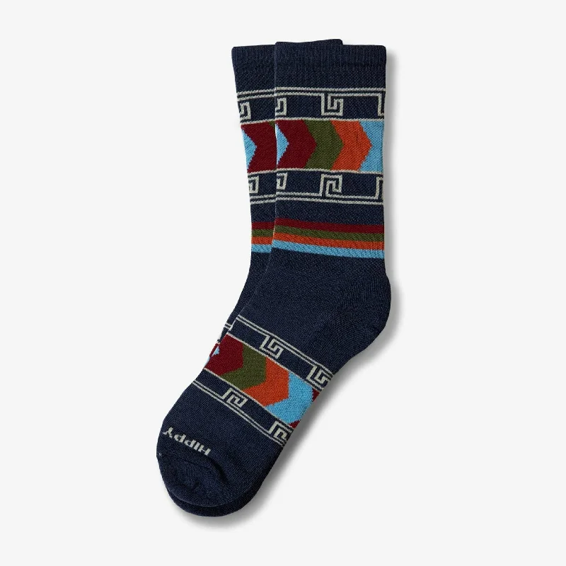 Soft athletic crew-Hippy Feet Nordic Merino Wool Hiker Crew Socks