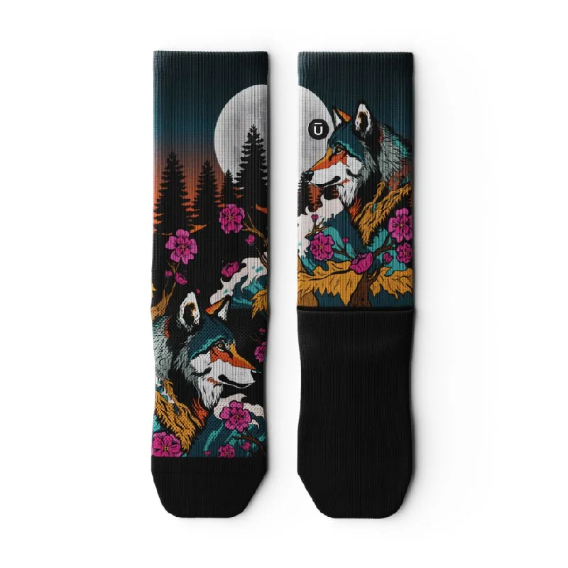 Sporty moisture-wick socks-Outway Sock - Howl Crew