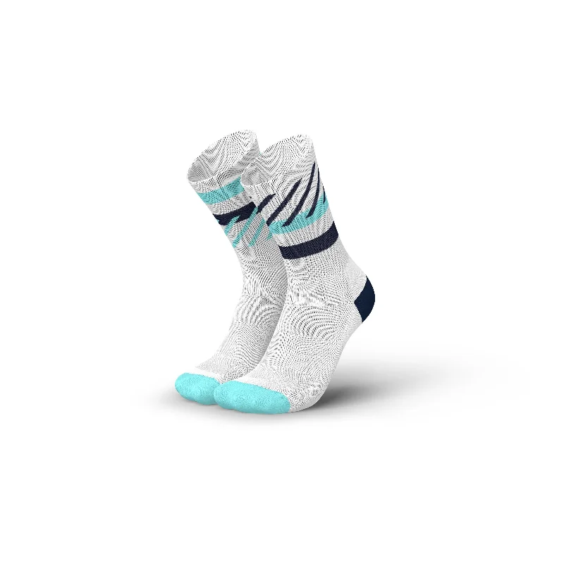 Durable ankle socks-INCYLENCE RUNNING SOCKS - DISRUPTS NAVY BLUE MINT