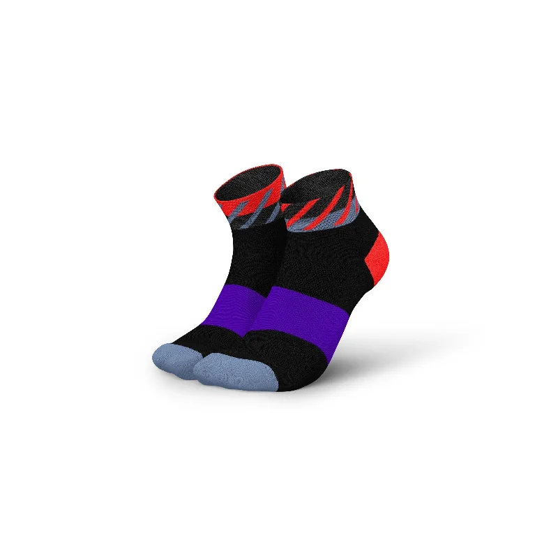 Sporty crew socks-INCYLENCE RUNNING DISRUPTS SHORT BLACK INFERNO