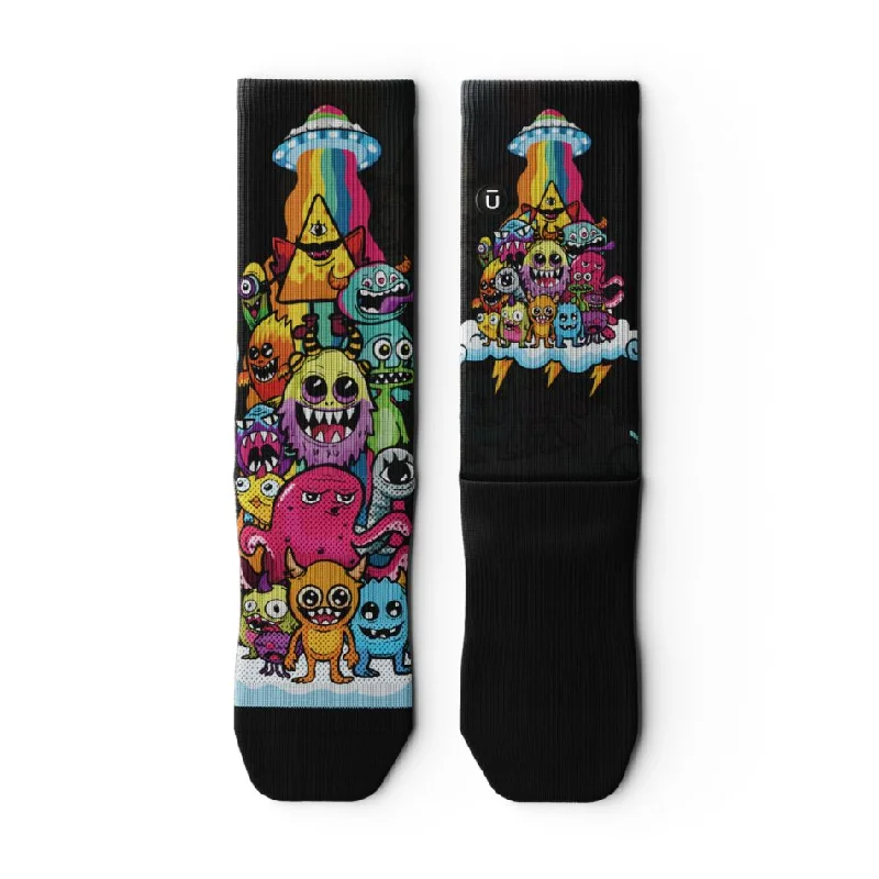 Fuzzy lounge socks-Outway Sock - Invasion Crew