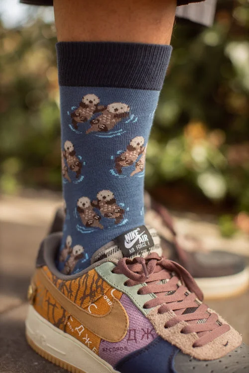 Soft alpaca socks-King Size Significant Otter Crew