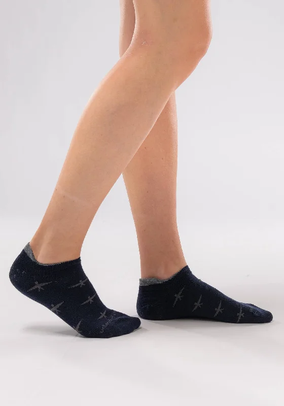 Elegant knit socks-Low-Cut Merino Sock