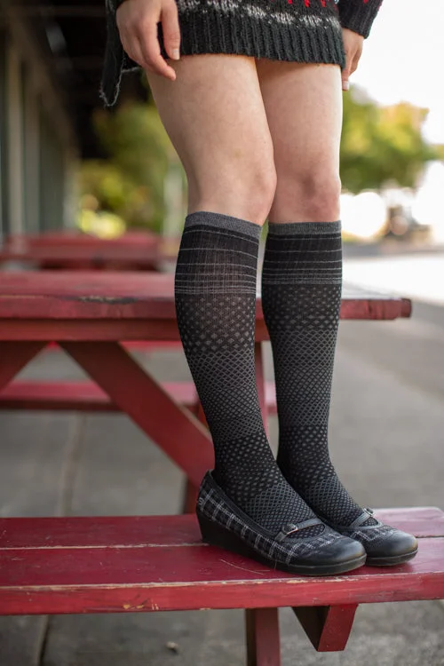 Organic athletic socks-Micro Grade Compression Knee High