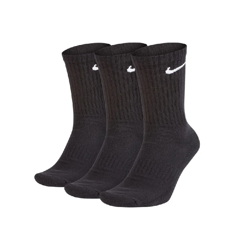 Casual mid-calf socks-Nike Everyday Cushioned Training Crew Socks (3 pairs)