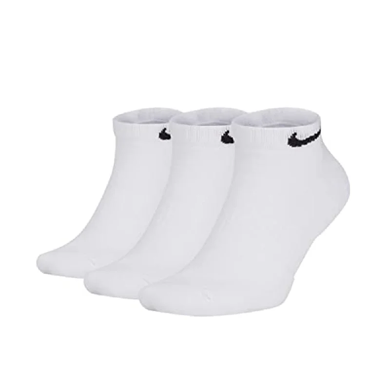 Organic bamboo socks-Nike Everyday Cushioned Training Low Socks (3 Pairs)