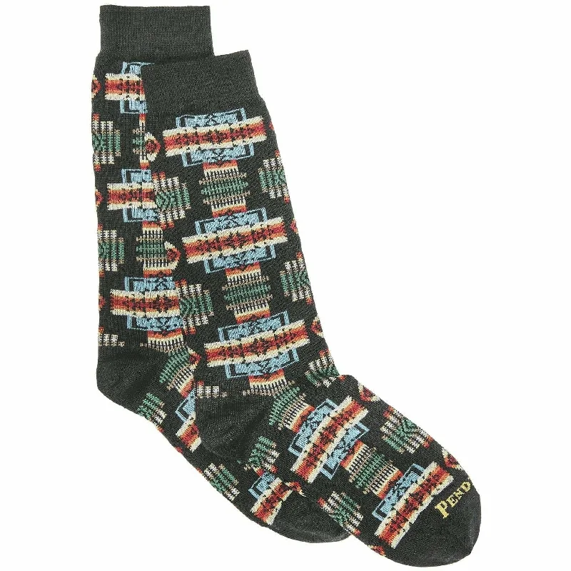 Casual knit socks-Pendleton Chief Joseph Crew Socks