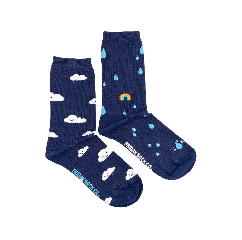 Classic blue socks-Rain & Cloud 2.0 Mismatched Socks