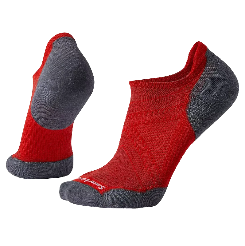 Luxury cotton socks-Men's Run Targeted Cushion Low Ankle