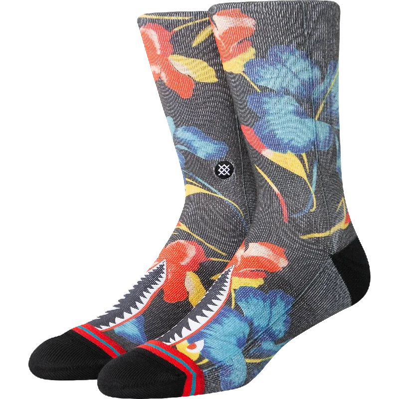 Patterned knit socks-Seymour