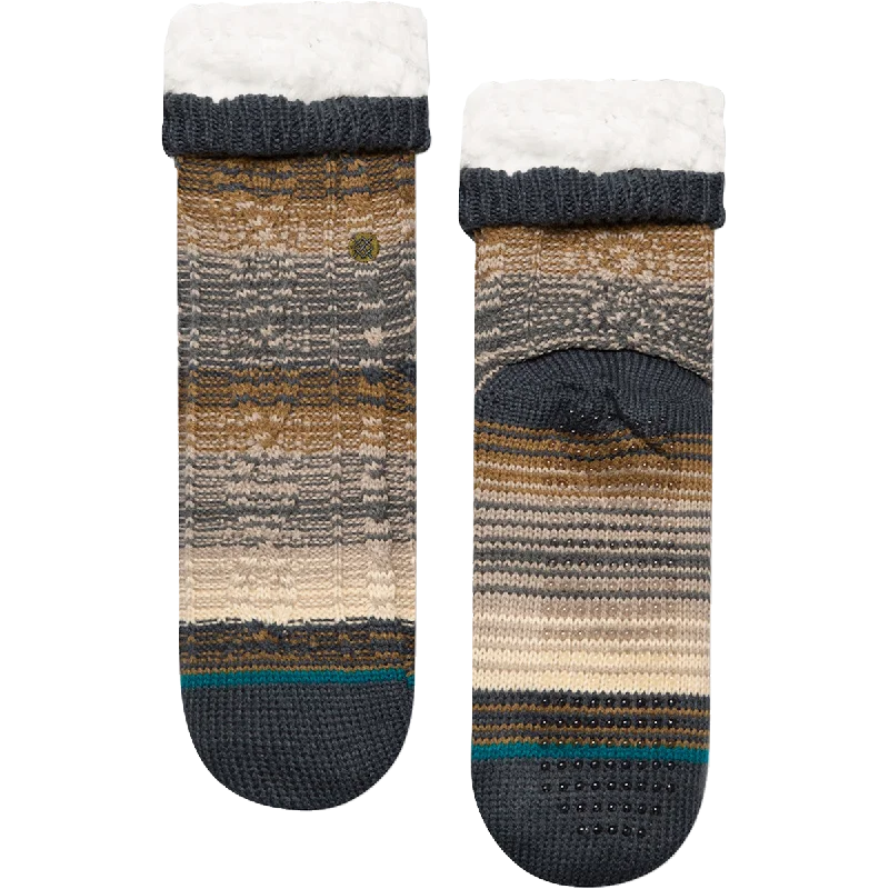 Anti-slip knit socks-Smokey Mountain Slipper Sock