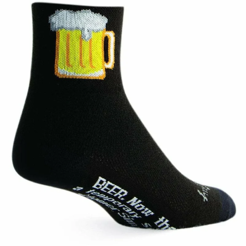 Casual white socks-SockGuy Bevy Classic 3 Inch Crew Socks