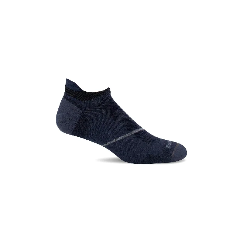 Classic gray socks-Sockwell Mens Pulse Firm Compression Micro Socks