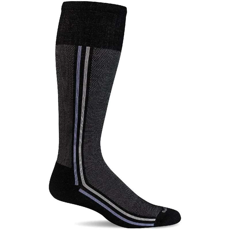 Anti-slip wool socks-Sockwell Mens Retro Race Moderate Compression OTC Socks