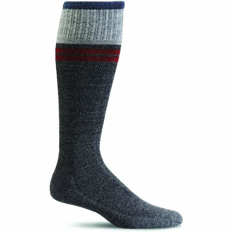 Fuzzy knit socks-Sockwell Mens Sportster Moderate Compression Socks