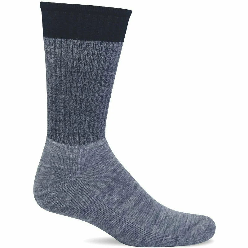 Soft merino wool-Sockwell Mens Work Boot Essential Comfort Crew Socks