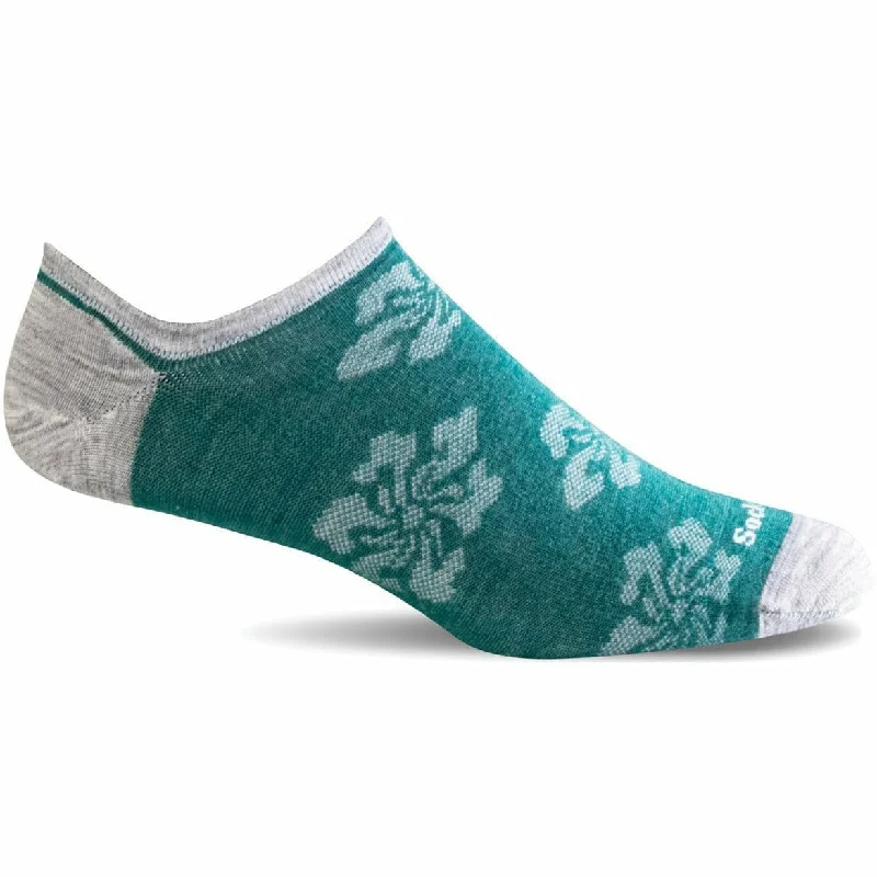 Sporty black socks-Sockwell Womens Pinwheel Petal Essential Comfort Socks