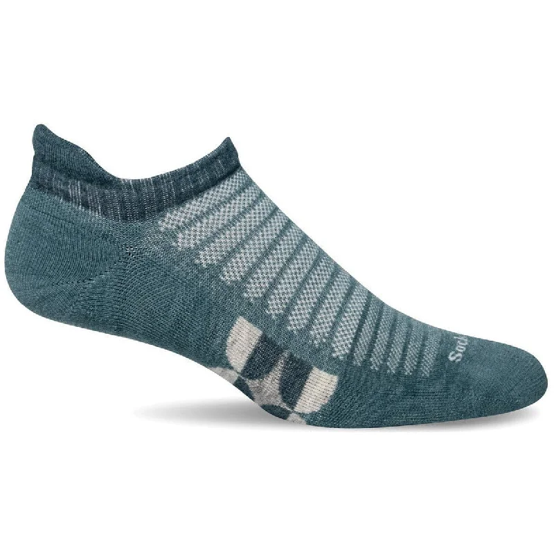 Luxury cozy socks-Sockwell Womens Spin Moderate Compression Micro Socks