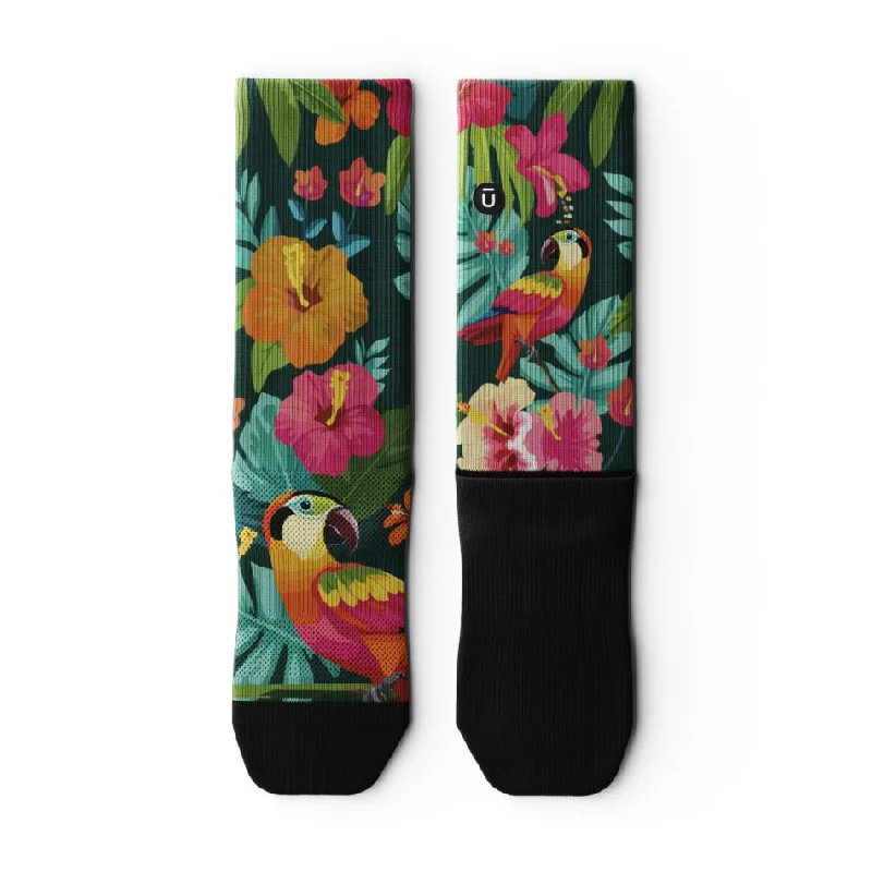 Bright floral socks-Outway Sock - Squawk Crew