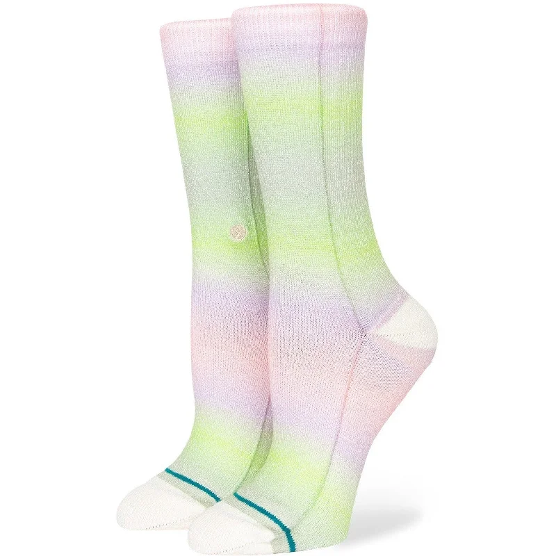 Cushioned holiday socks-Stance Womens Good Days Crew Socks