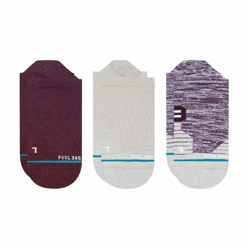 Classic green socks-Stance Womens Blocks Tab 3-Pack Socks