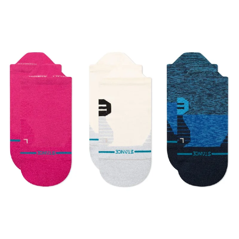 Plush striped socks-Stance Women's Pick It Up Tab Socks 3 Pack