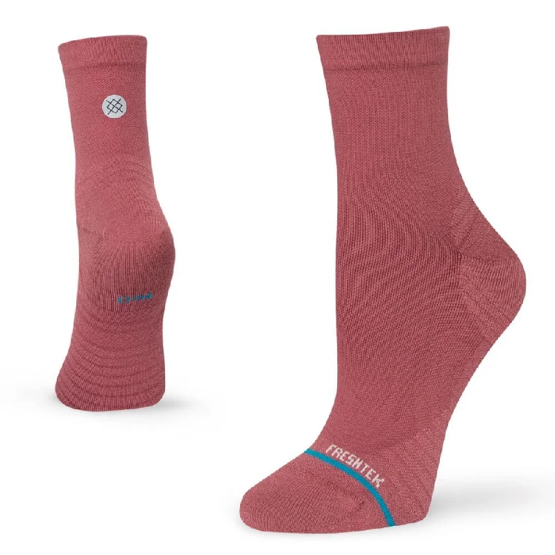 Quirky geometric socks-Stance Women's Run - Rouge - QTR