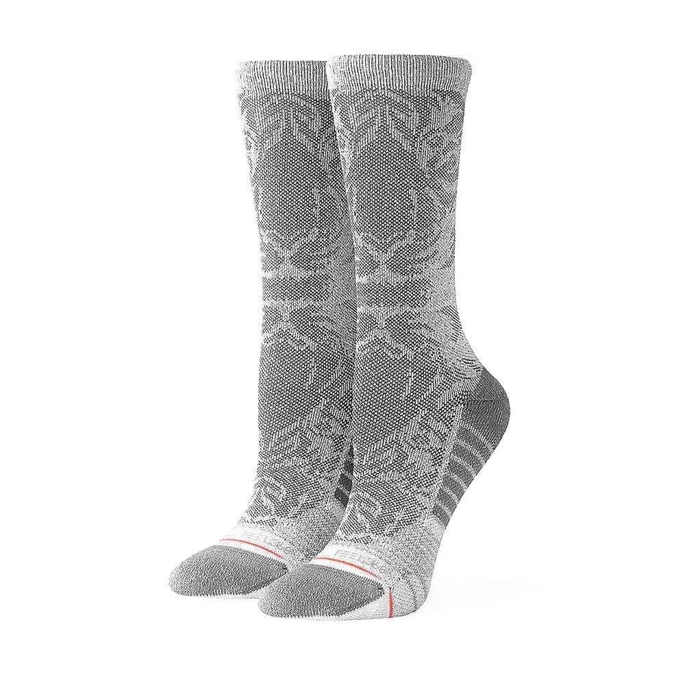 Durable cycling socks-Stance Womens Shiny Tiger Crew Socks