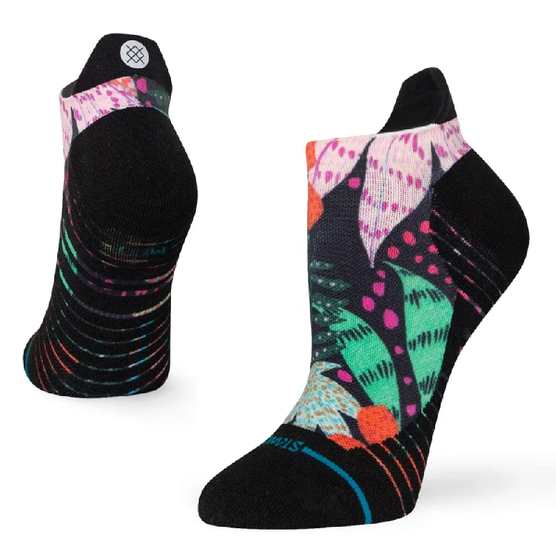 Fuzzy bedtime socks-Stance Women's Trippy Trop Tab Socks